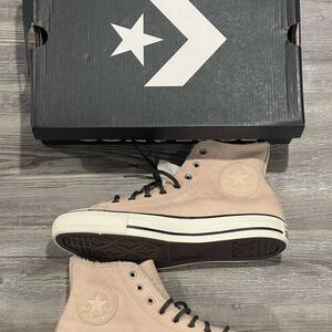 Converse Chuck Taylor All Star Light Bisque Suede Sherpa